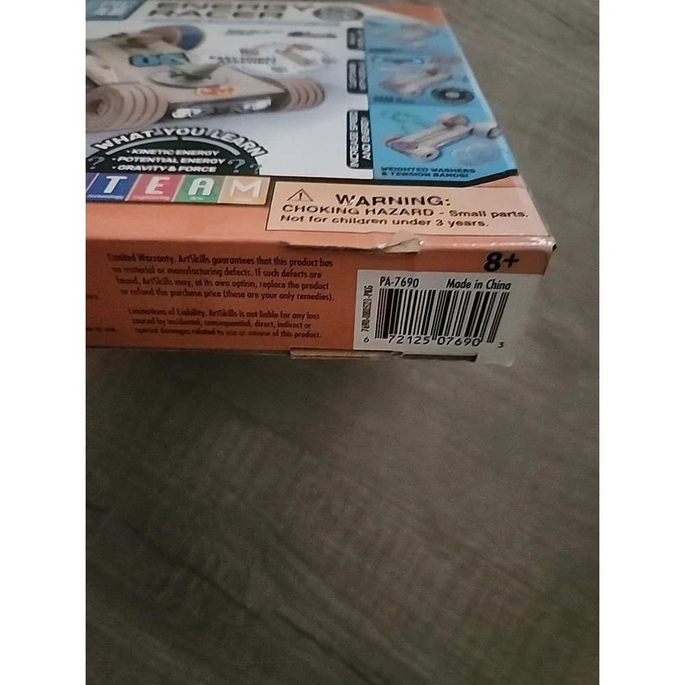 Epic‎ Lab Energy Racer Car Kit - Kinetic Science STEM Activity for Kids